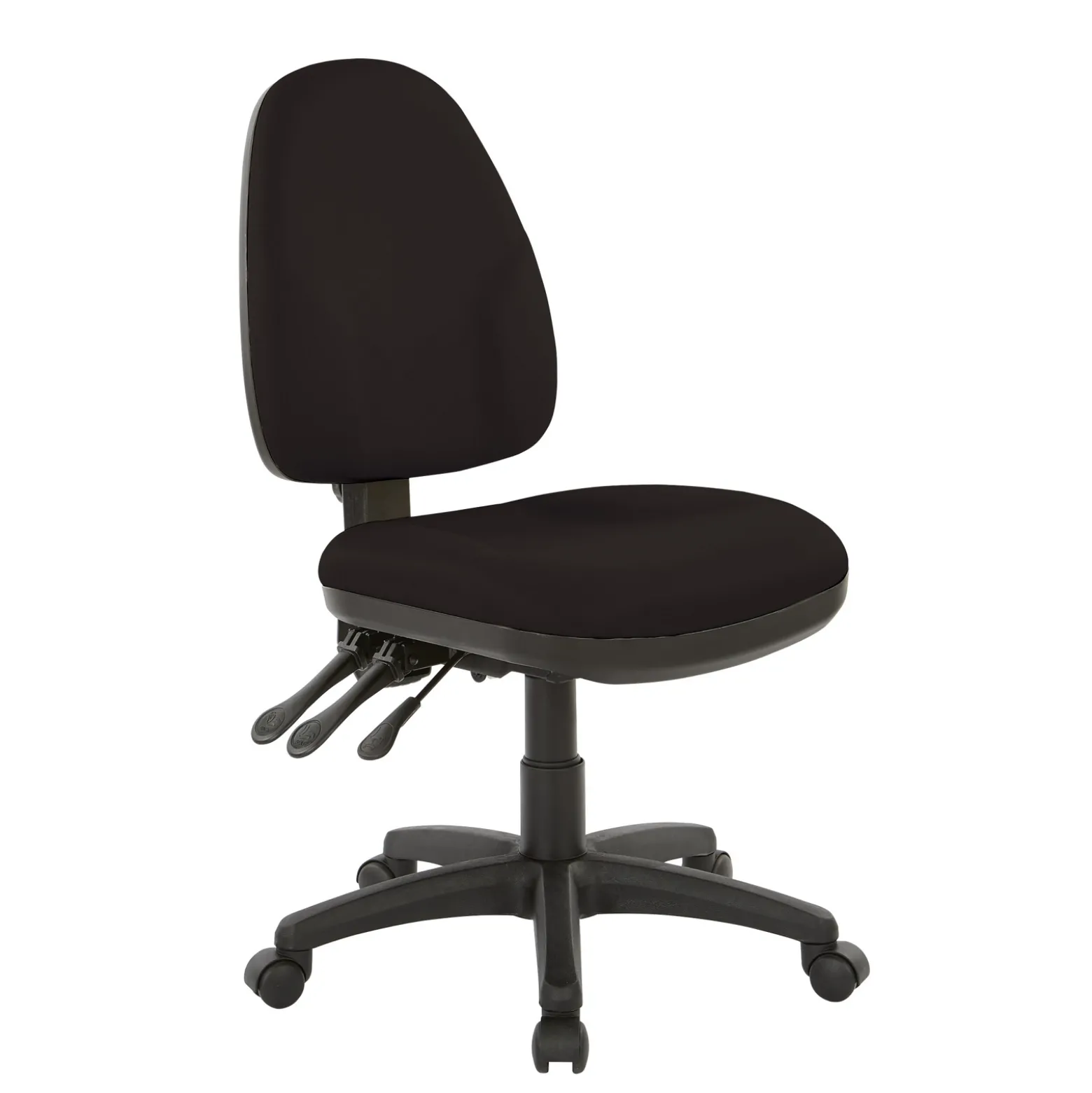 WorkSmart Armless Dual Function Ergonomic Chair