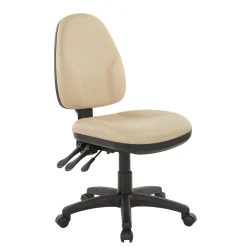 WorkSmart Armless Dual Function Ergonomic Chair