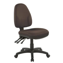 WorkSmart Armless Dual Function Ergonomic Chair