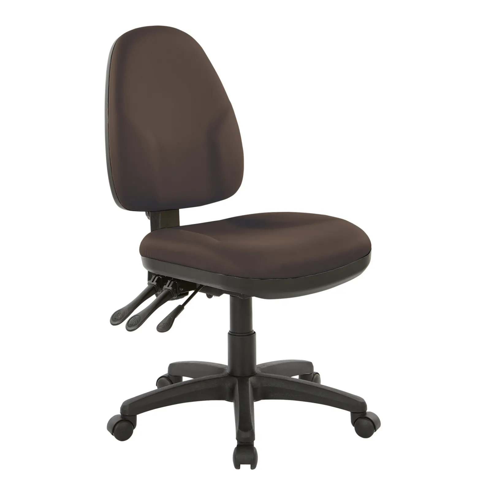 WorkSmart Armless Dual Function Ergonomic Chair