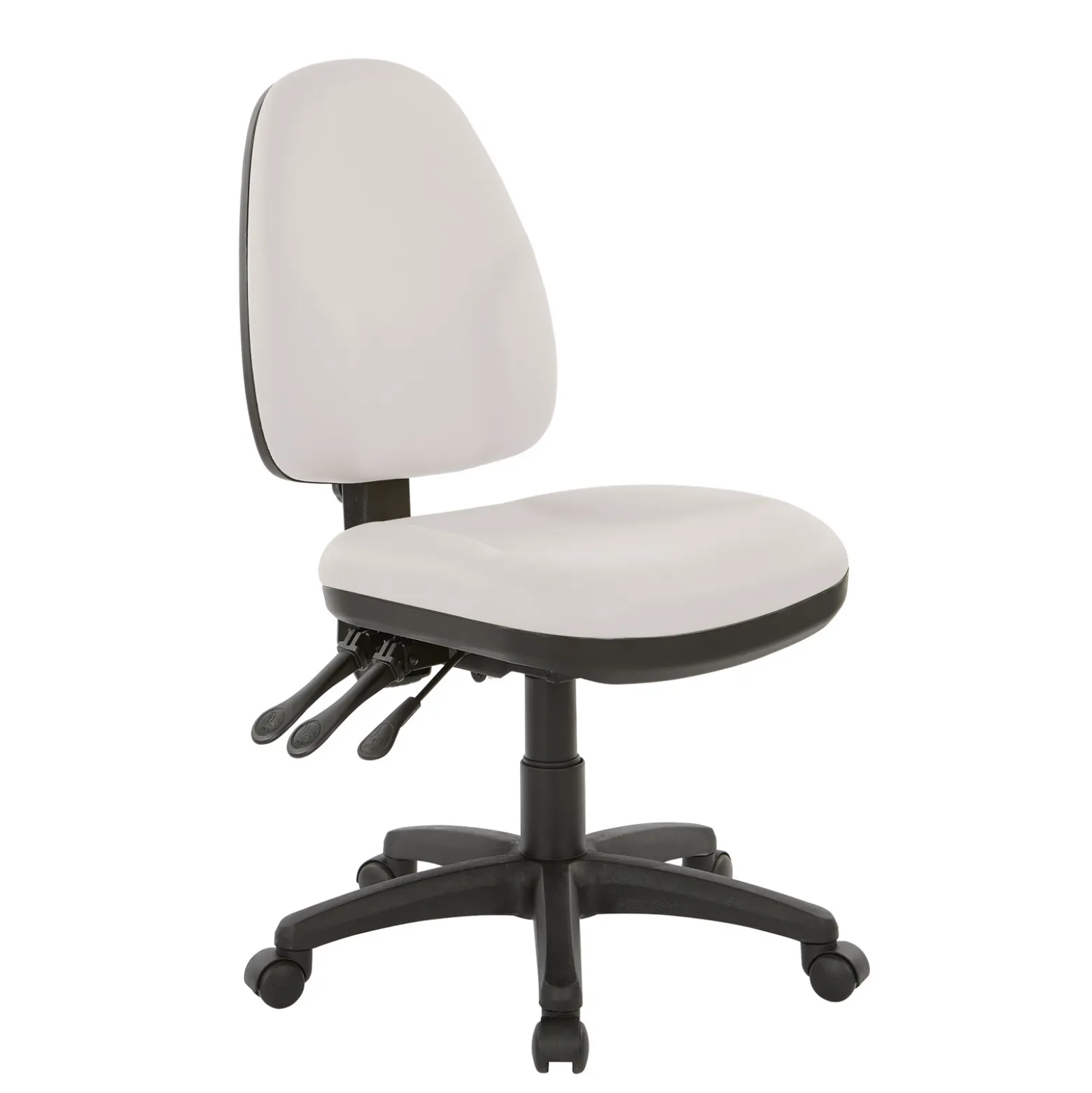 WorkSmart Armless Dual Function Ergonomic Chair