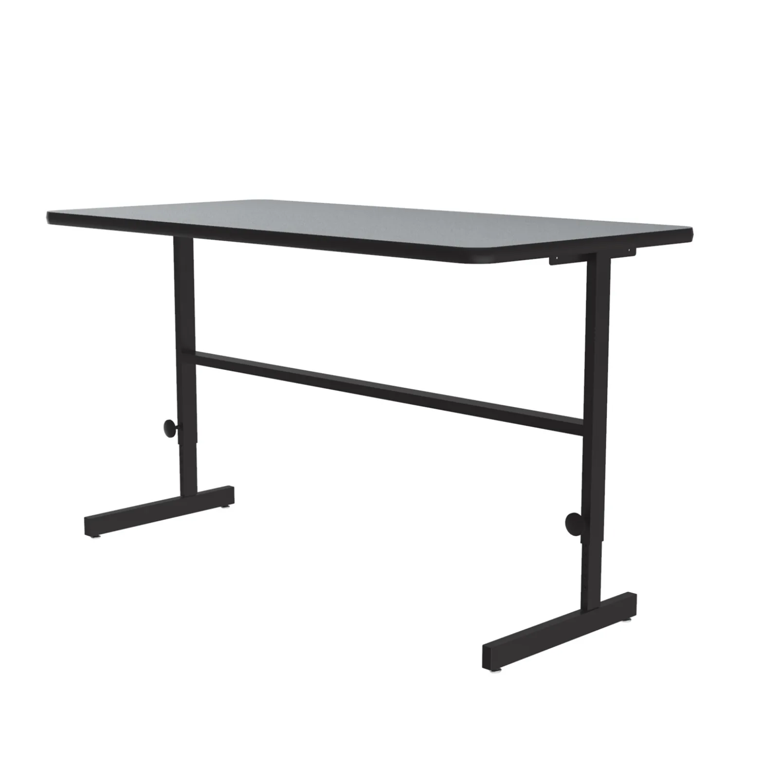 Workstation with Manual Height Adjustment - 60"W x 30"D