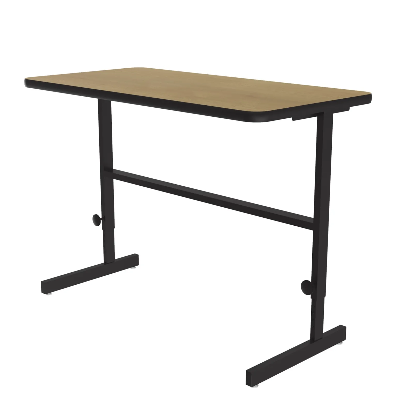 Workstation with Manual Height Adjustment - 48"W x 24"D