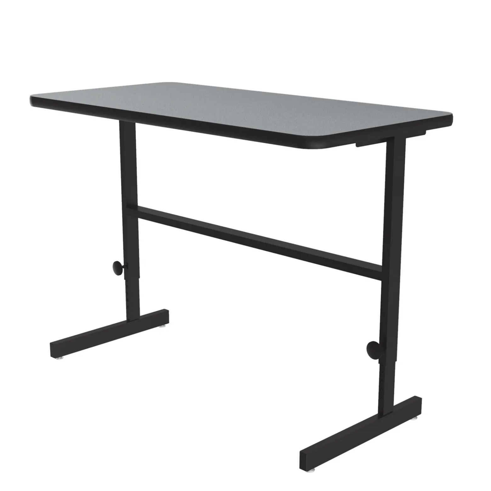 Workstation with Manual Height Adjustment - 48"W x 24"D