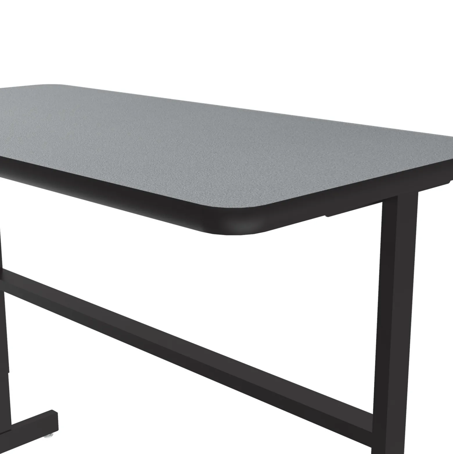 Workstation with Manual Height Adjustment - 48"W x 24"D