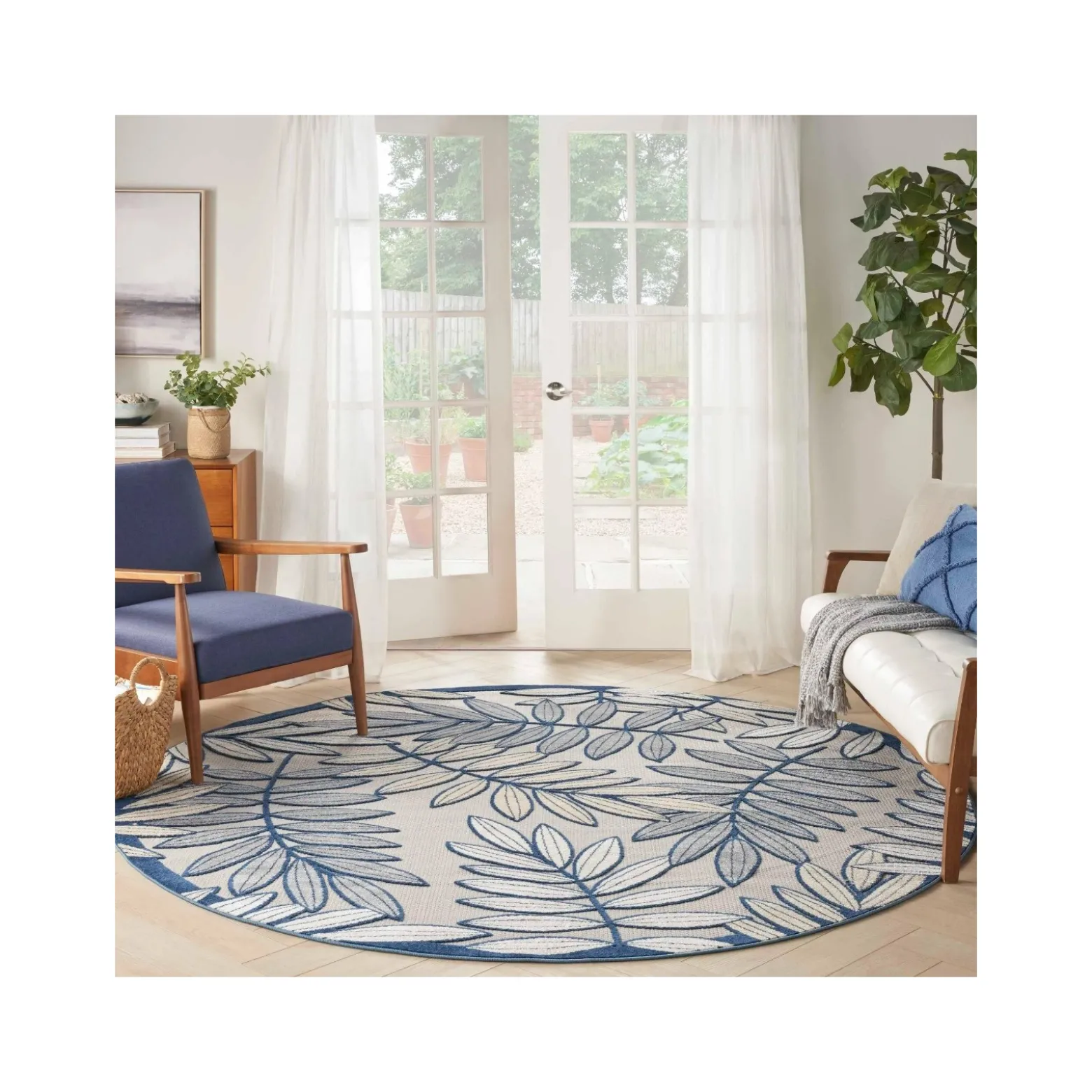 1'6"x6' Blanket Area Rug