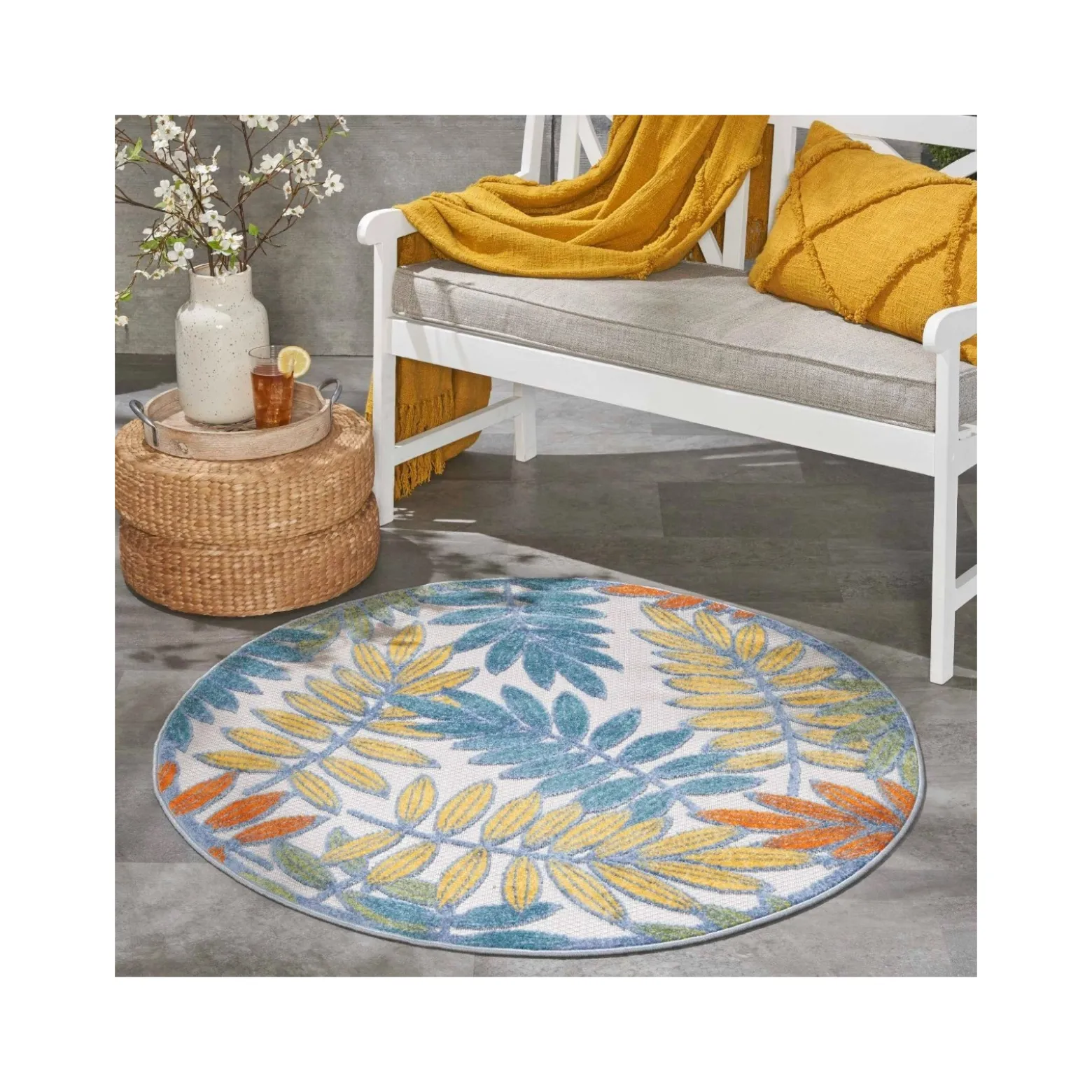 1'6"x6' Blanket Area Rug
