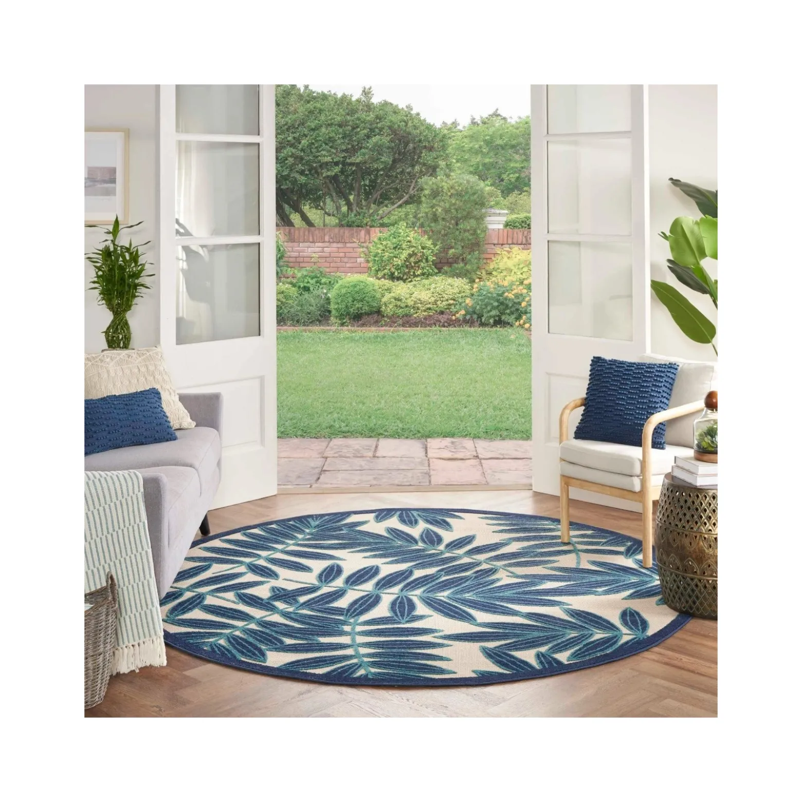 1'6"x6' Blanket Area Rug