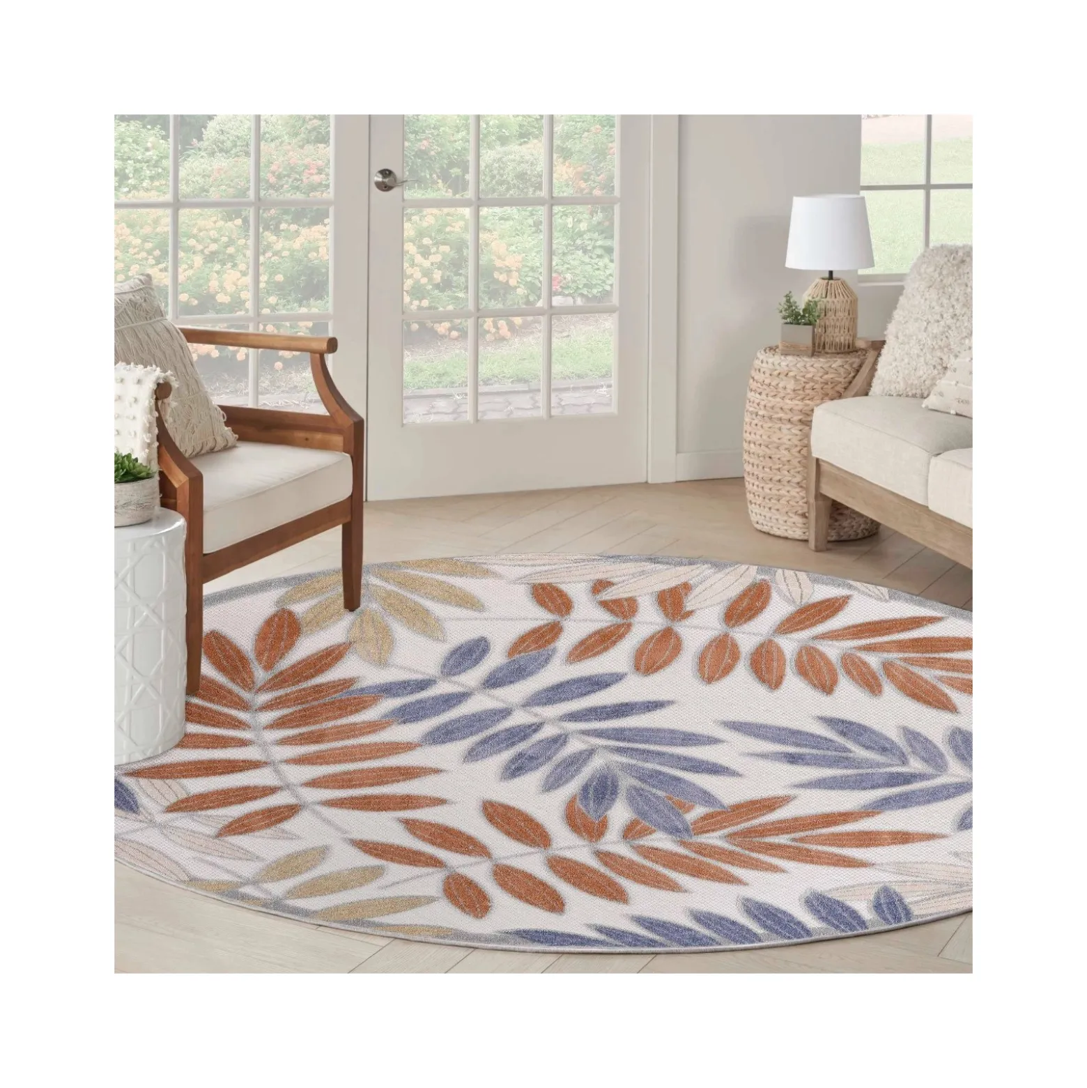 1'6"x6' Blanket Area Rug