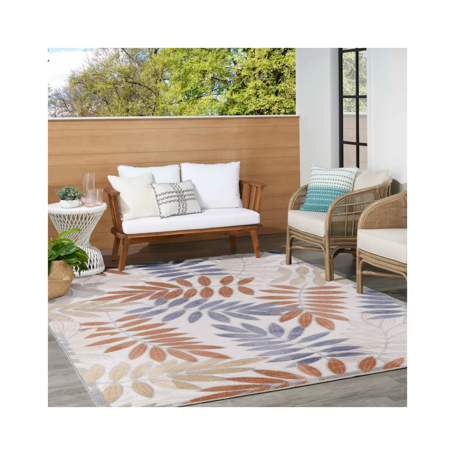 1'6"x6' Blanket Area Rug