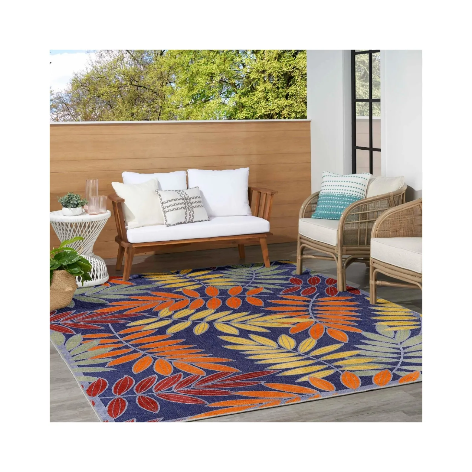 1'6"x6' Blanket Area Rug
