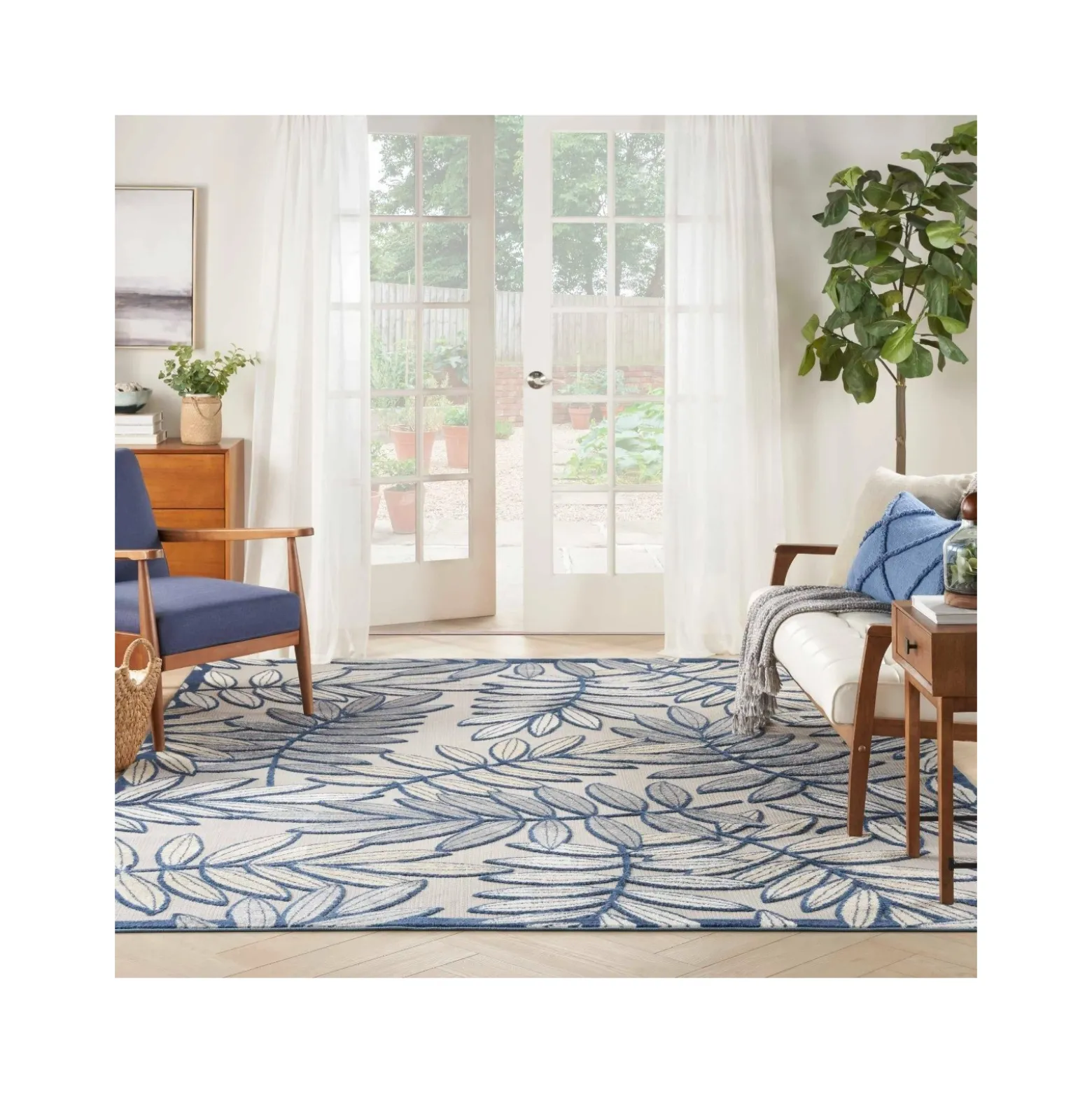 1'6"x6' Blanket Area Rug