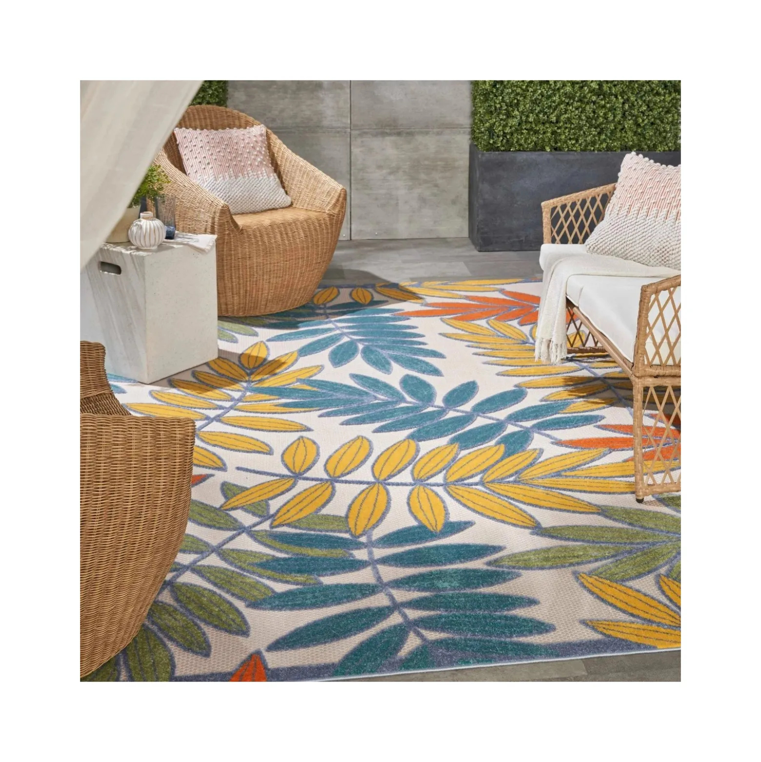 1'6"x6' Blanket Area Rug