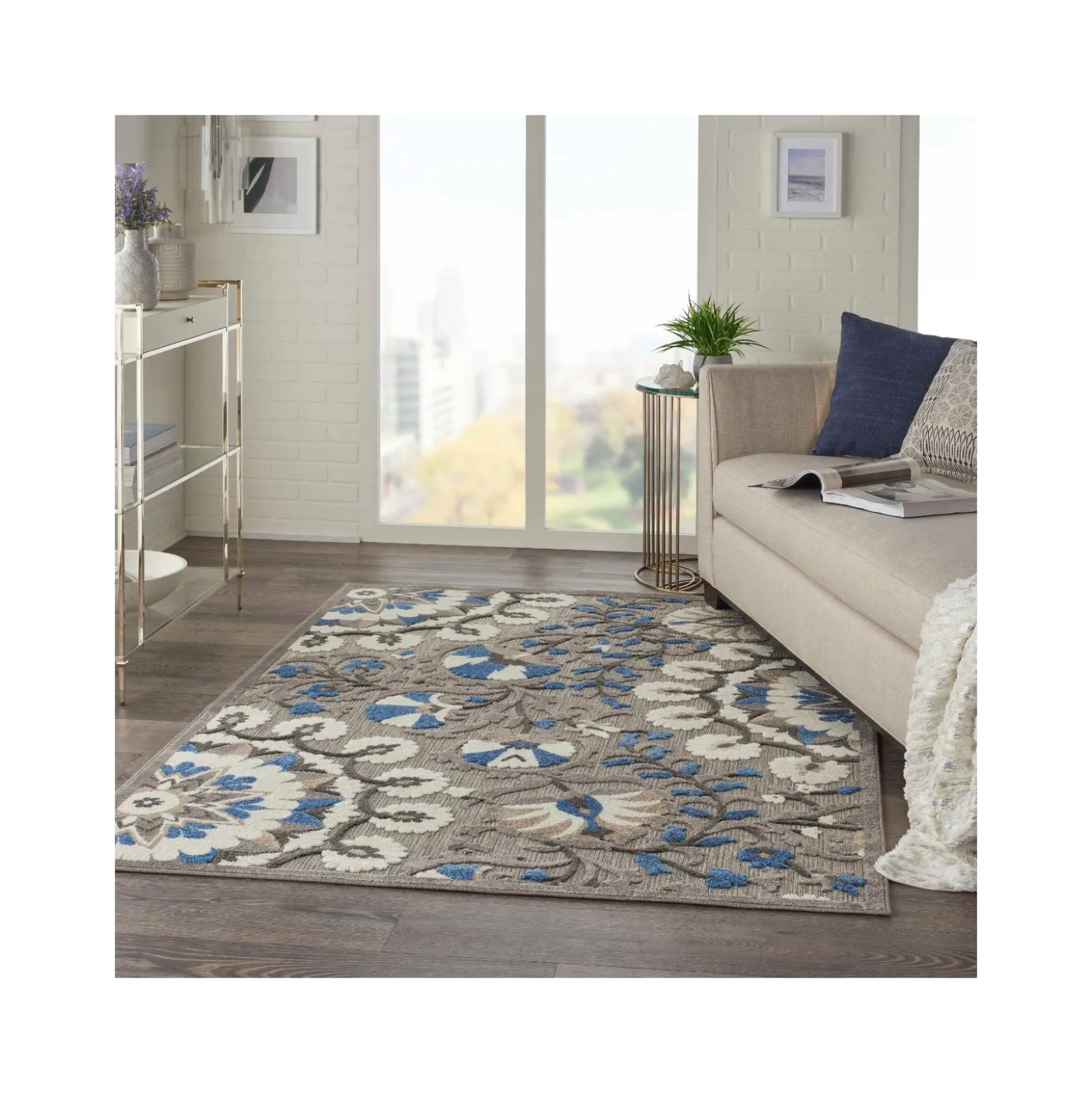 5'3"x7'5" Rectangle Area Rug