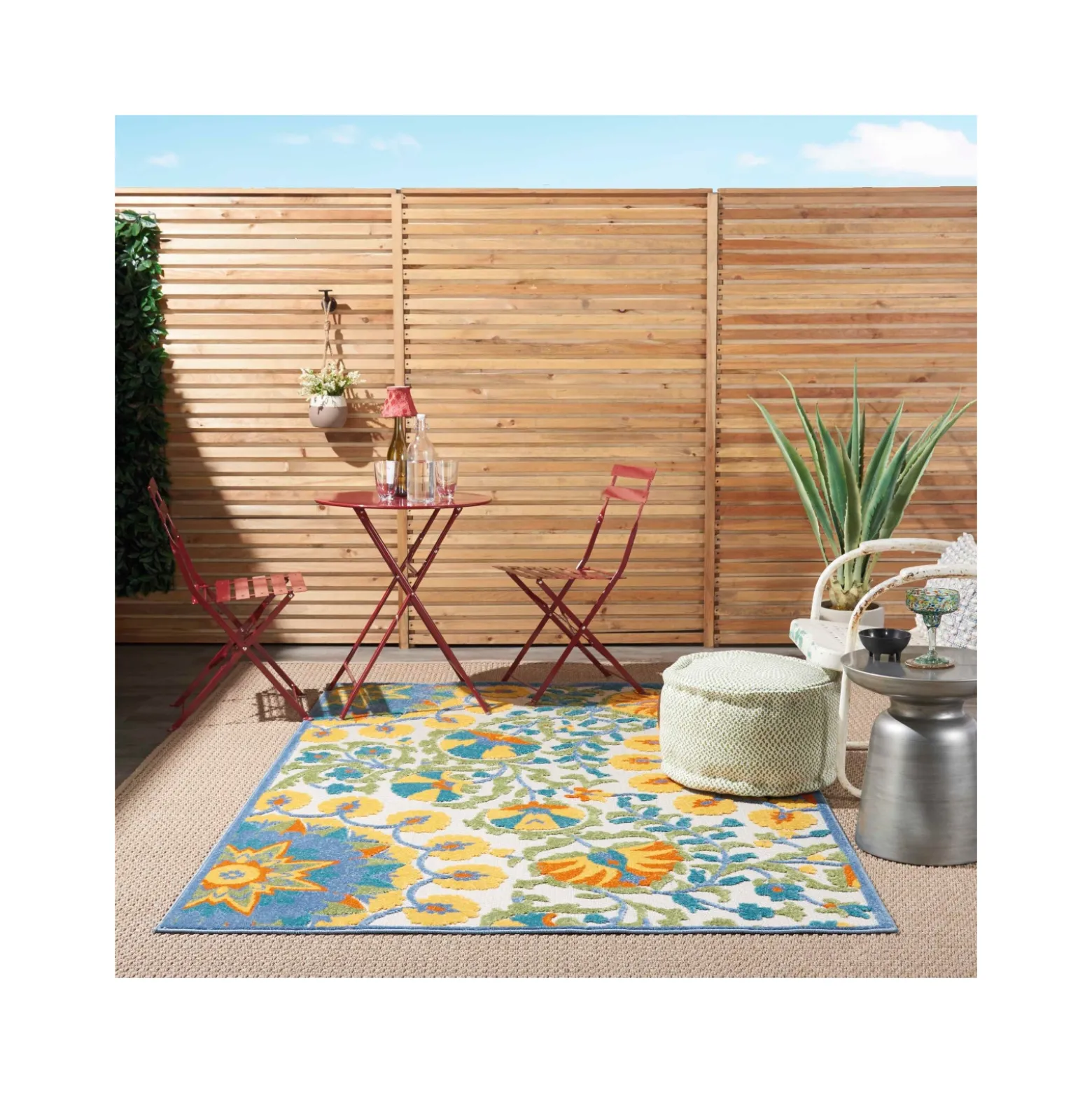 3'6"x5'6" Rectangle Area Rug