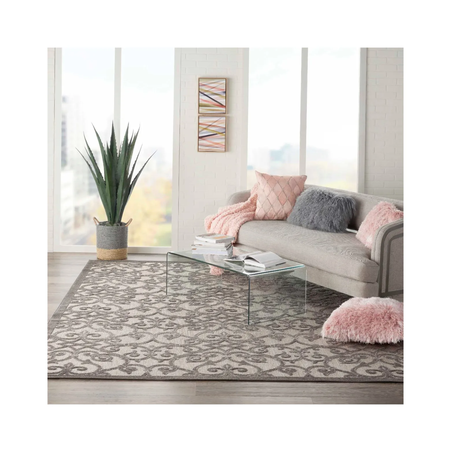 9'6"x13' Rectangle Area Rug