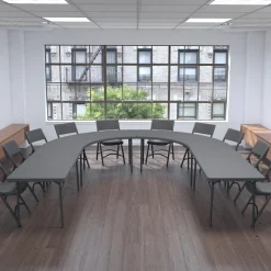 Zown Moon-Shaped Folding Table